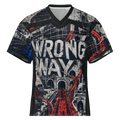 Wrong Way Heaven Jersey - Black front