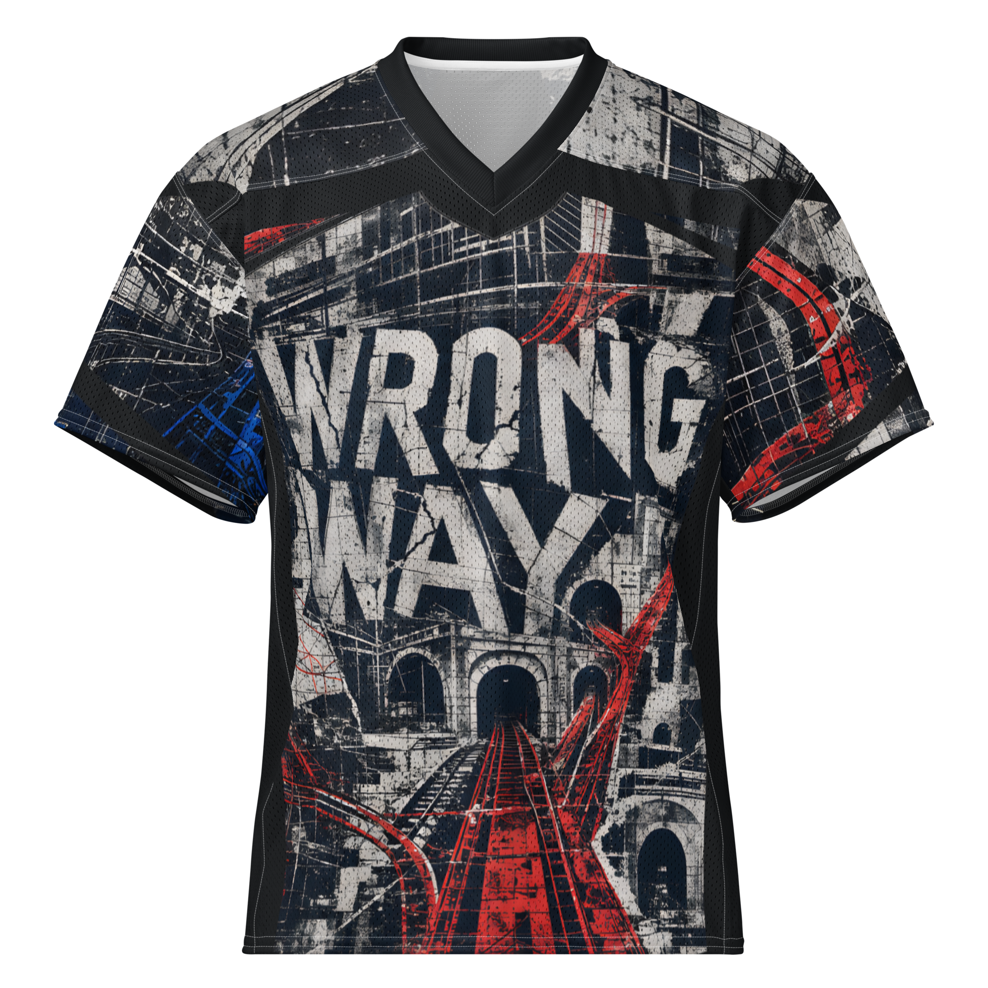 Wrong Way Heaven Jersey - Black front