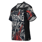 Wrong Way Heaven Jersey - Black left front