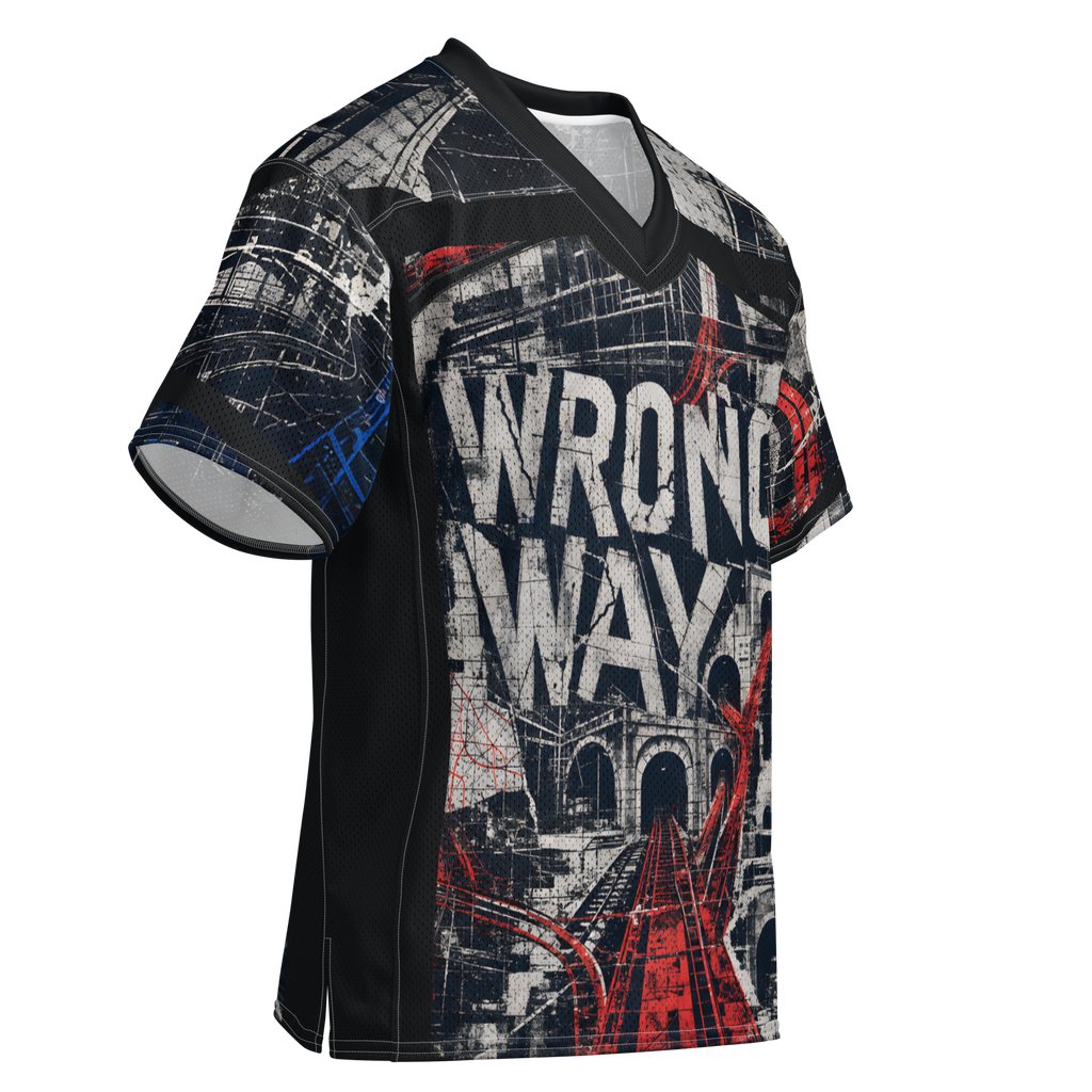 Wrong Way Heaven Jersey - Black right front