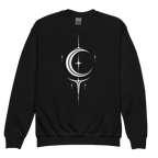 Moon Sigil Youth Crew - Moon Sigil Black flat front
