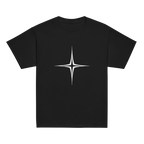 Moon, Star, and Sun Sigil Youth Tee - Star Sigil Black flat front
