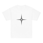 Moon, Star, and Sun Sigil Youth Tee - Star Sigil White flat front