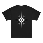 Moon, Star, and Sun Sigil Youth Tee - Sun Sigil Black flat front